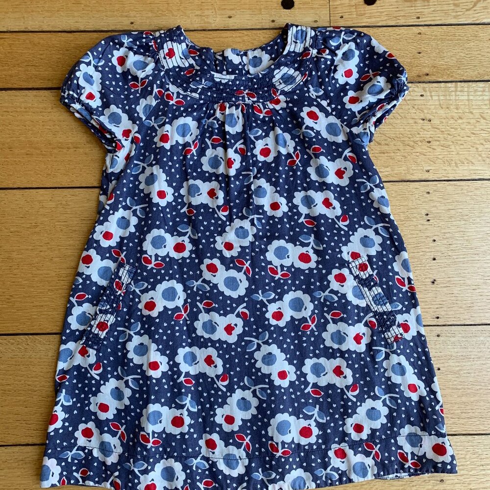 Mini Boden 4-5Y Vintage Style Floral Dress